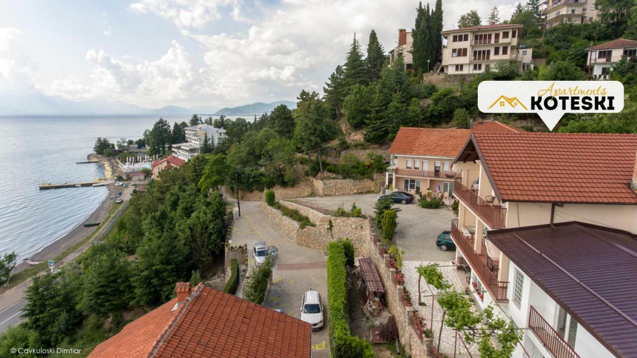 Apartments Koteski Ohrid Exteriör bild